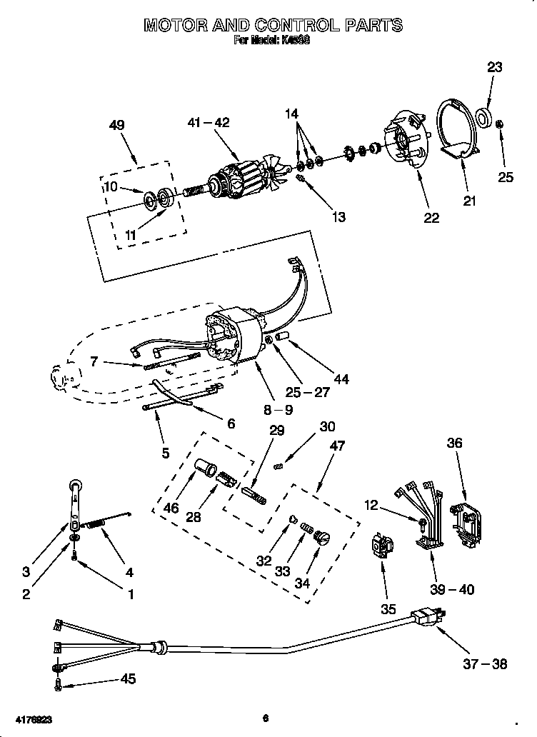 Motor and control