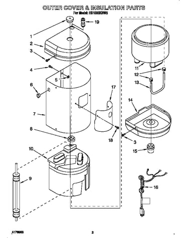 Outer cover & insulation