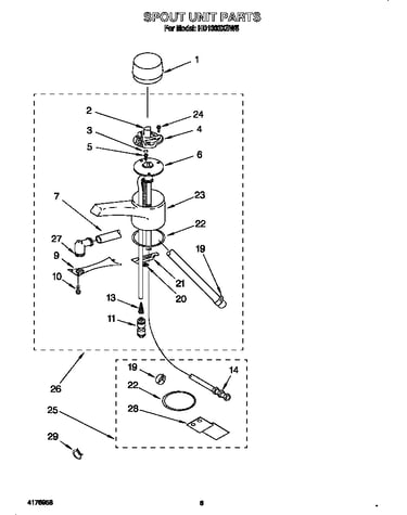 Spout unit