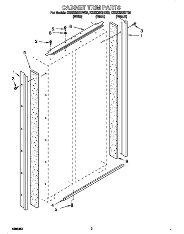Cabinet trim