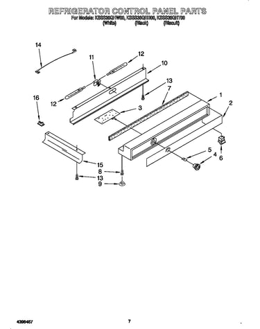 Refrigerator control panel