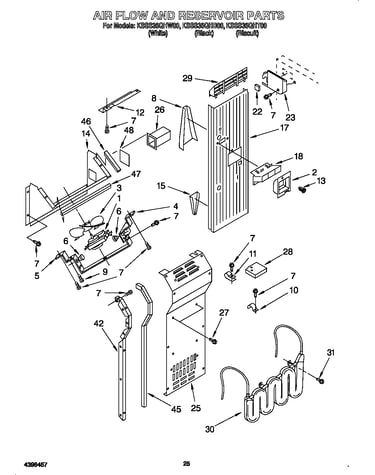 Air flow and reservoir