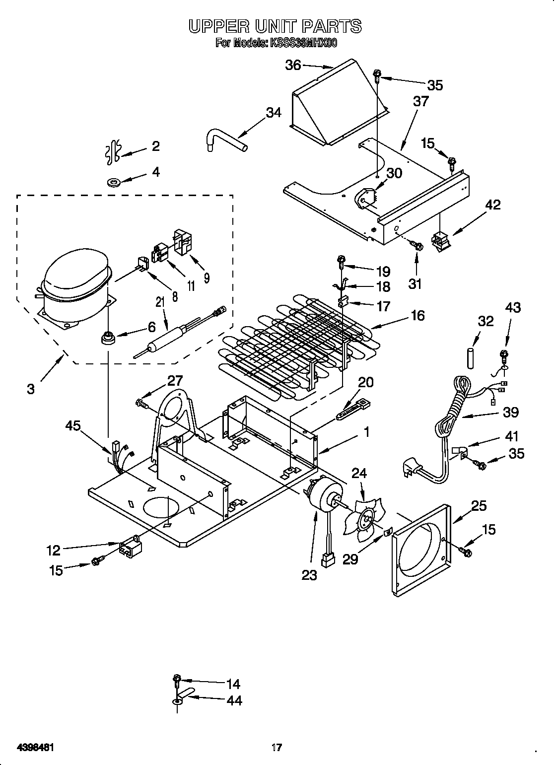 Upper unit