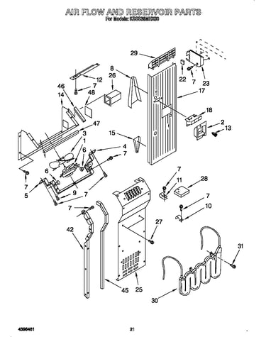 Air flow and reservoir