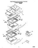 Refrigerator shelf