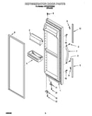 Refrigerator door