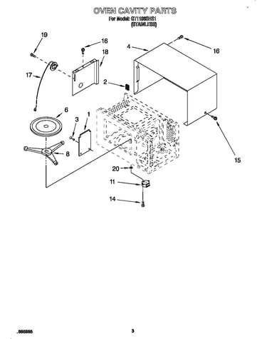 Oven cavity