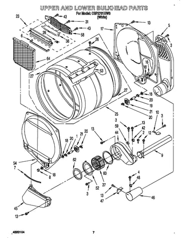 Upper and lower bulkhead
