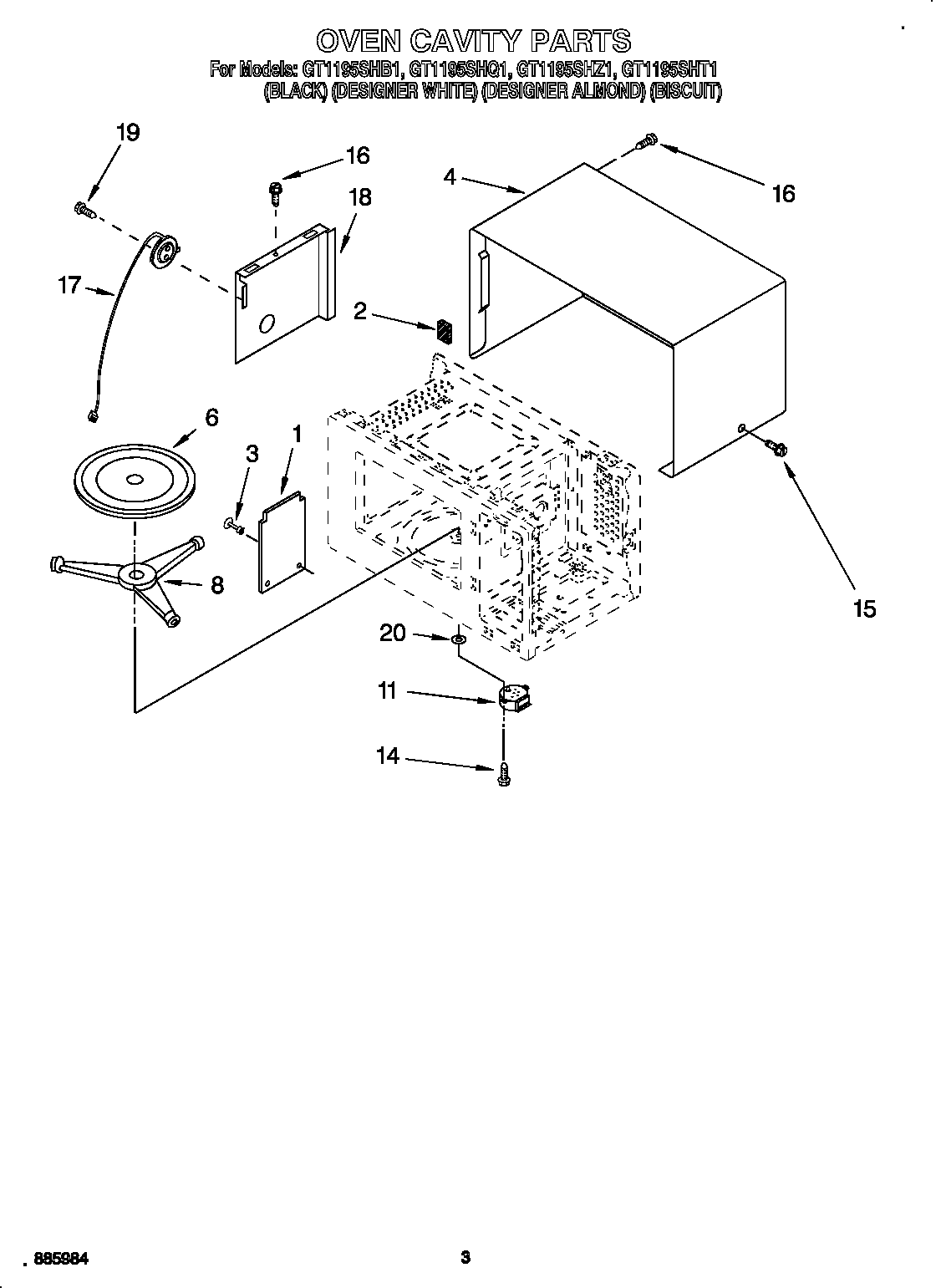 OVEN CAVITY