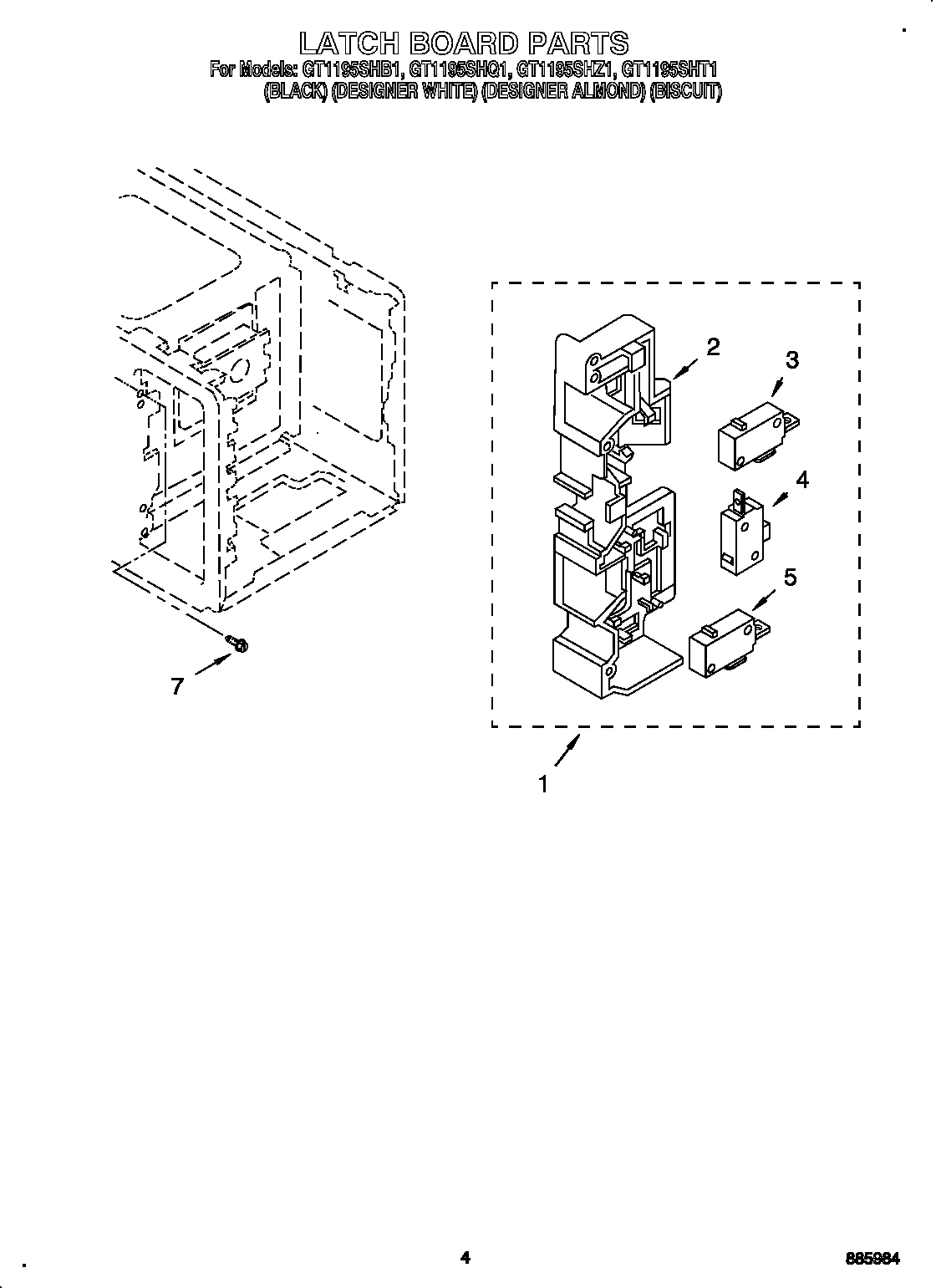 LATCH BOARD