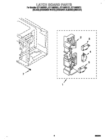 Latch board