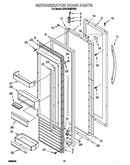 Refrigerator door