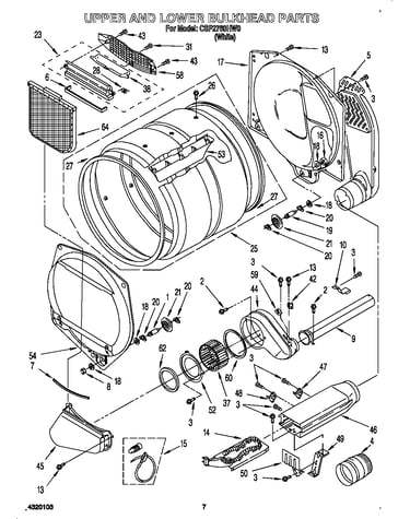 Upper and lower bulkhead