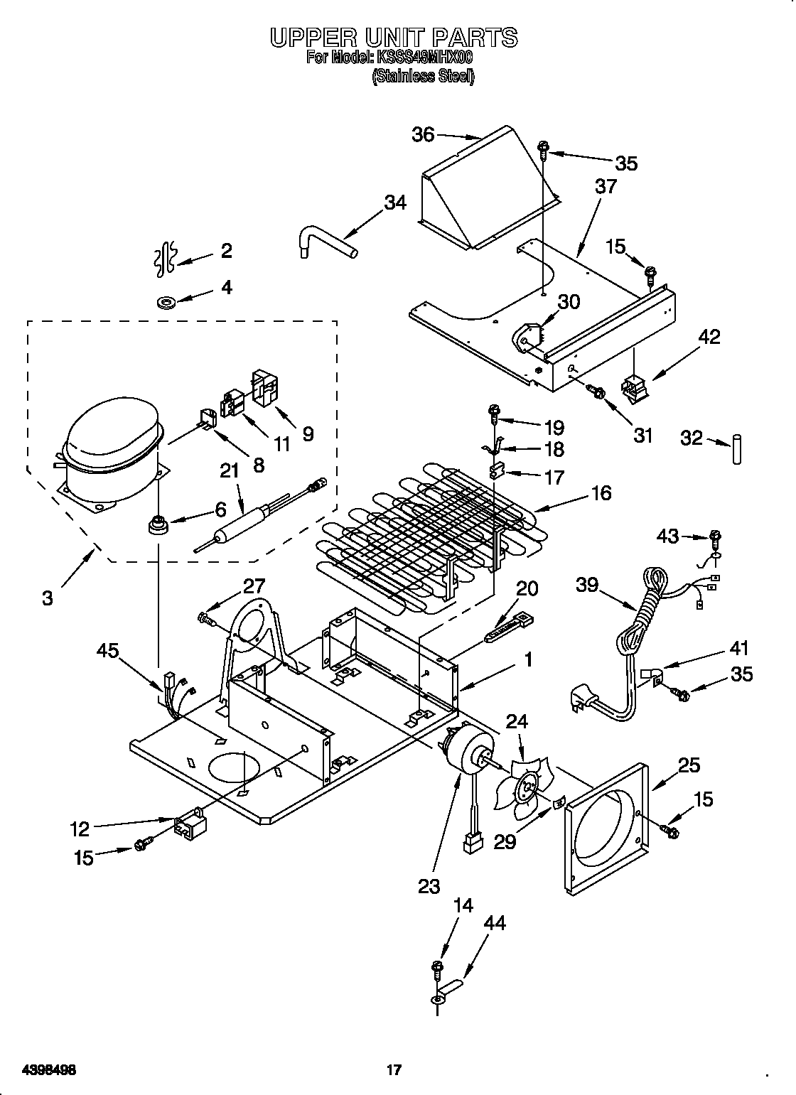 Upper unit