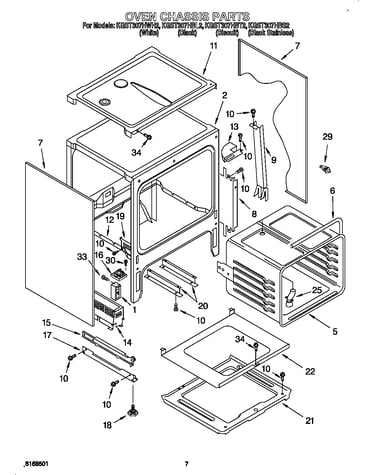 Oven chassis