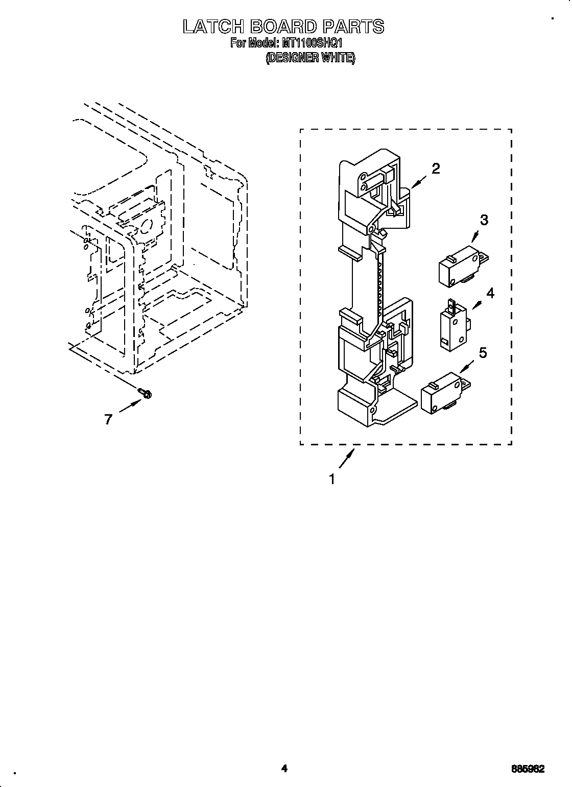 Latch board