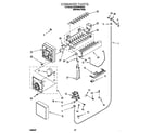 KitchenAid KSSS48QHX00 ice maker diagram