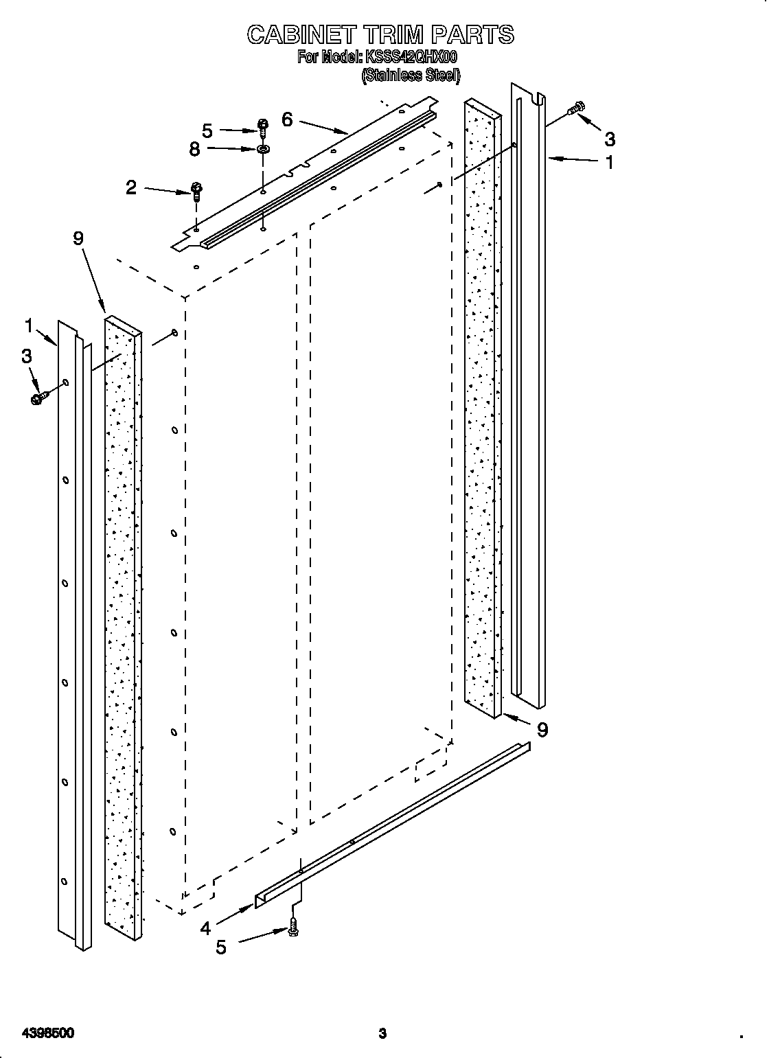 Cabinet trim