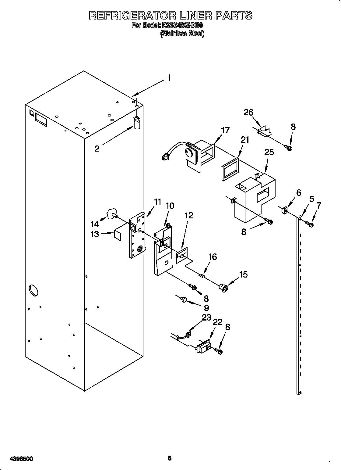 Refrigerator liner