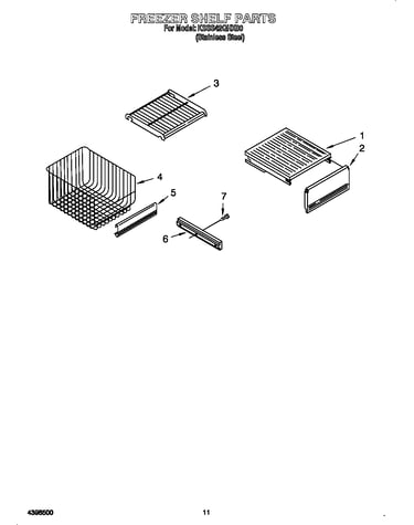 Freezer shelf