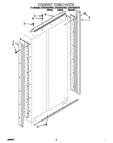 Cabinet trim