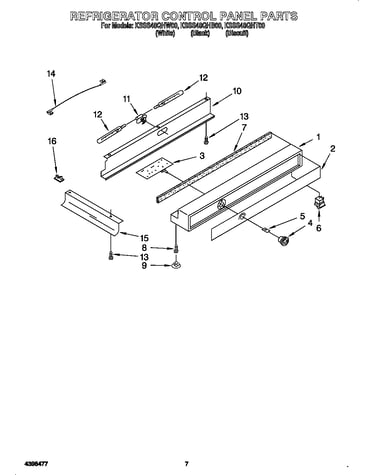 Refrigerator control panel