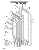 Refrigerator door