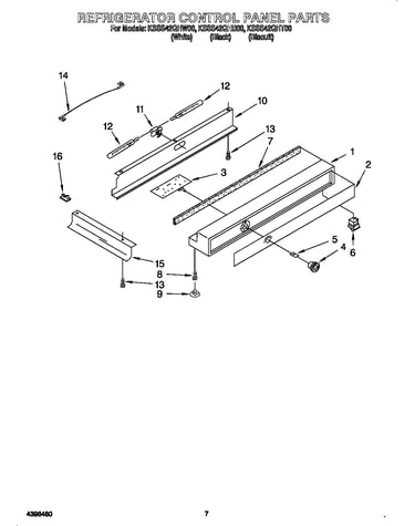 Refrigerator control panel