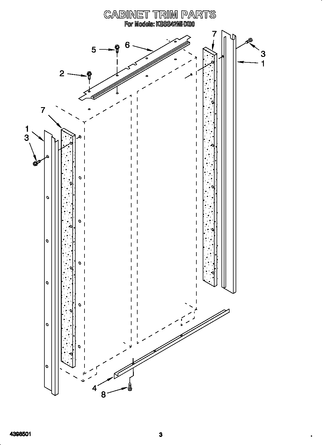 Cabinet trim