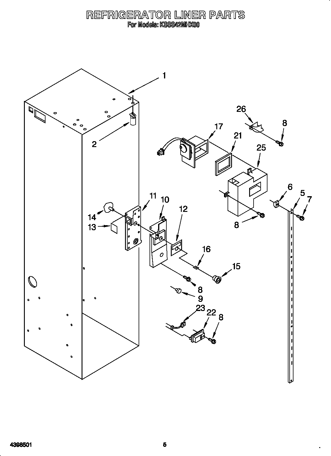 Refrigerator liner