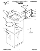 Top and cabinet