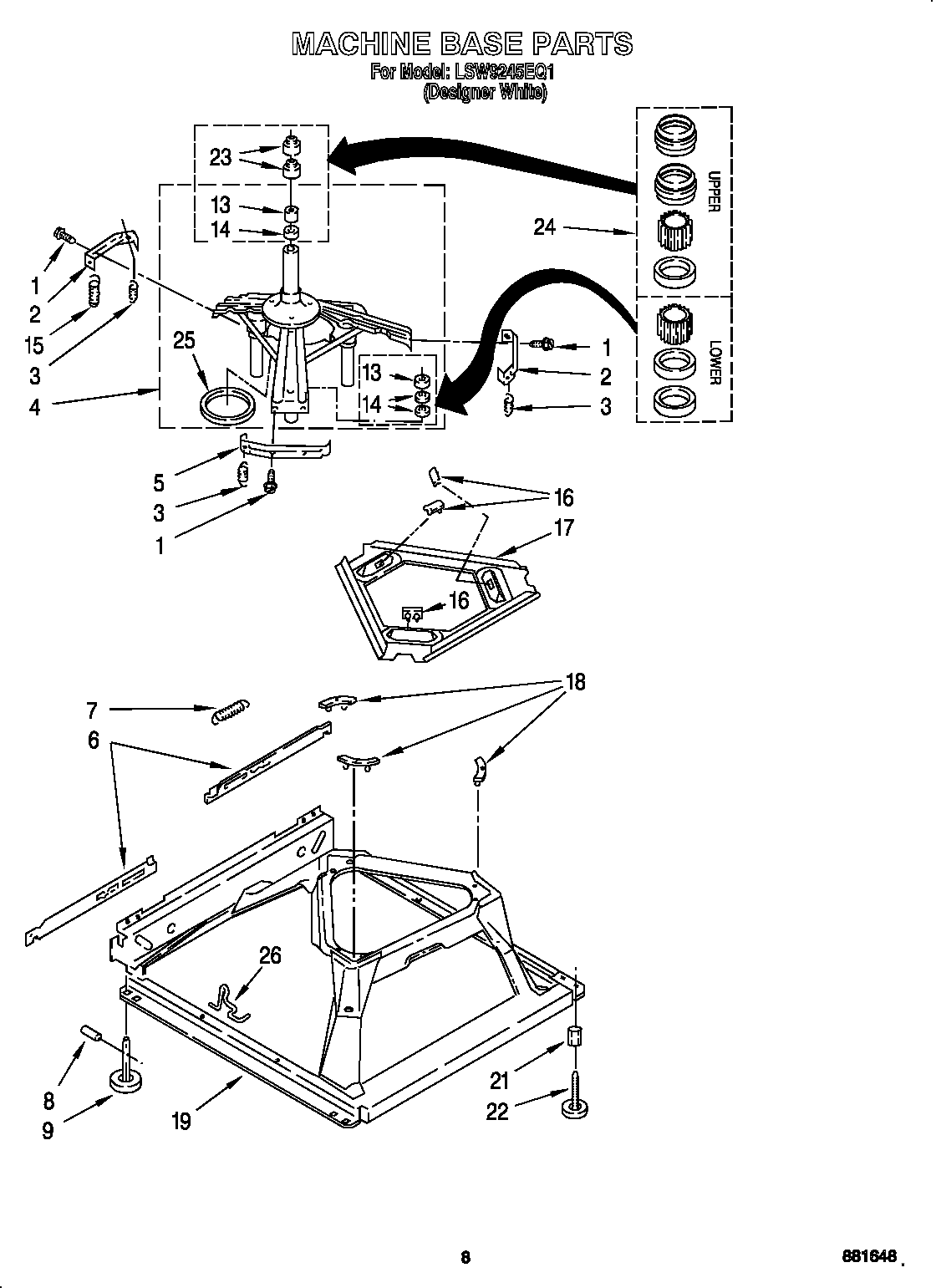 Machine base