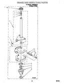 Brake and drive tube