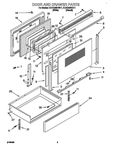 Door and drawer