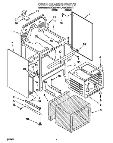 Oven chassis