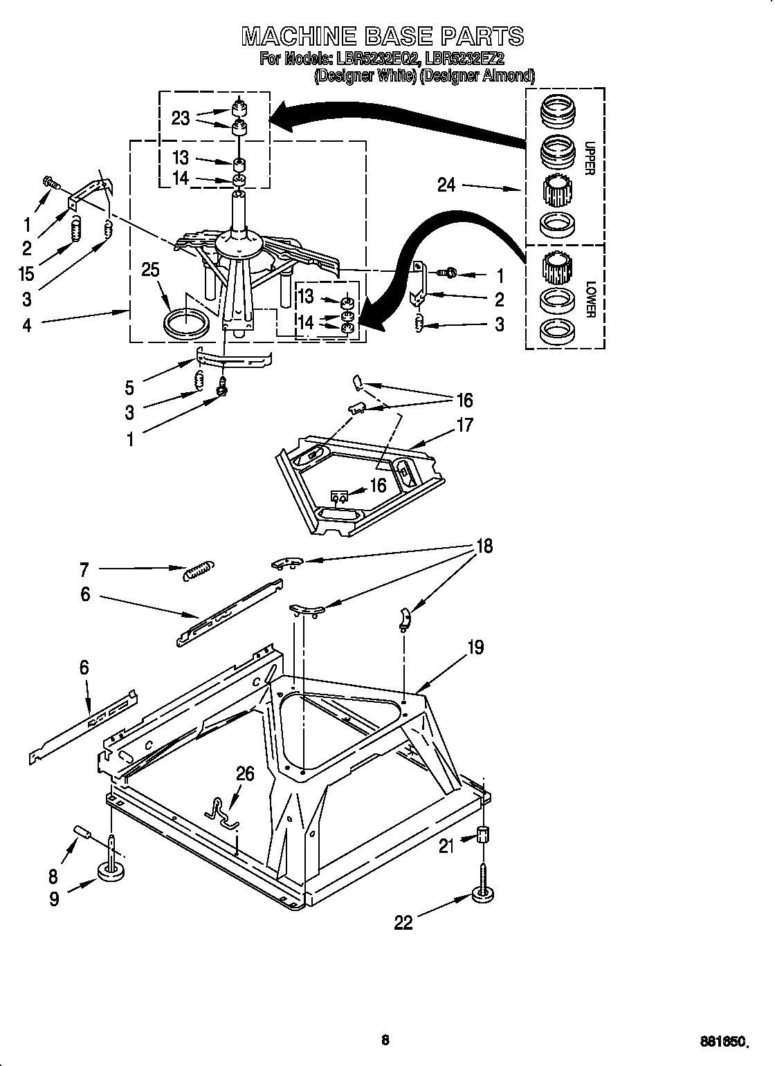 Machine base