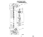 Whirlpool LBR5232EQ2 gearcase diagram