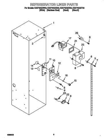 Refrigerator liner
