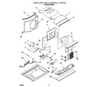 Whirlpool RE123G0 air flow and control diagram