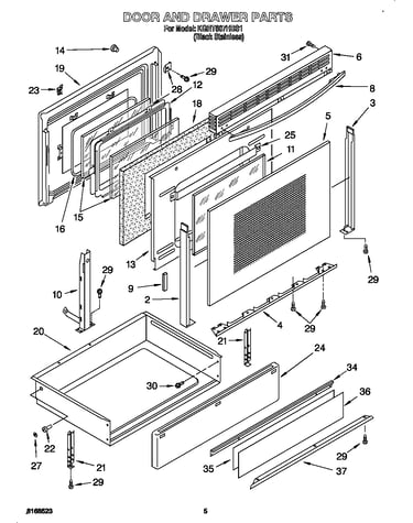 Door and drawer