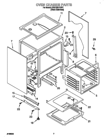 Oven chassis