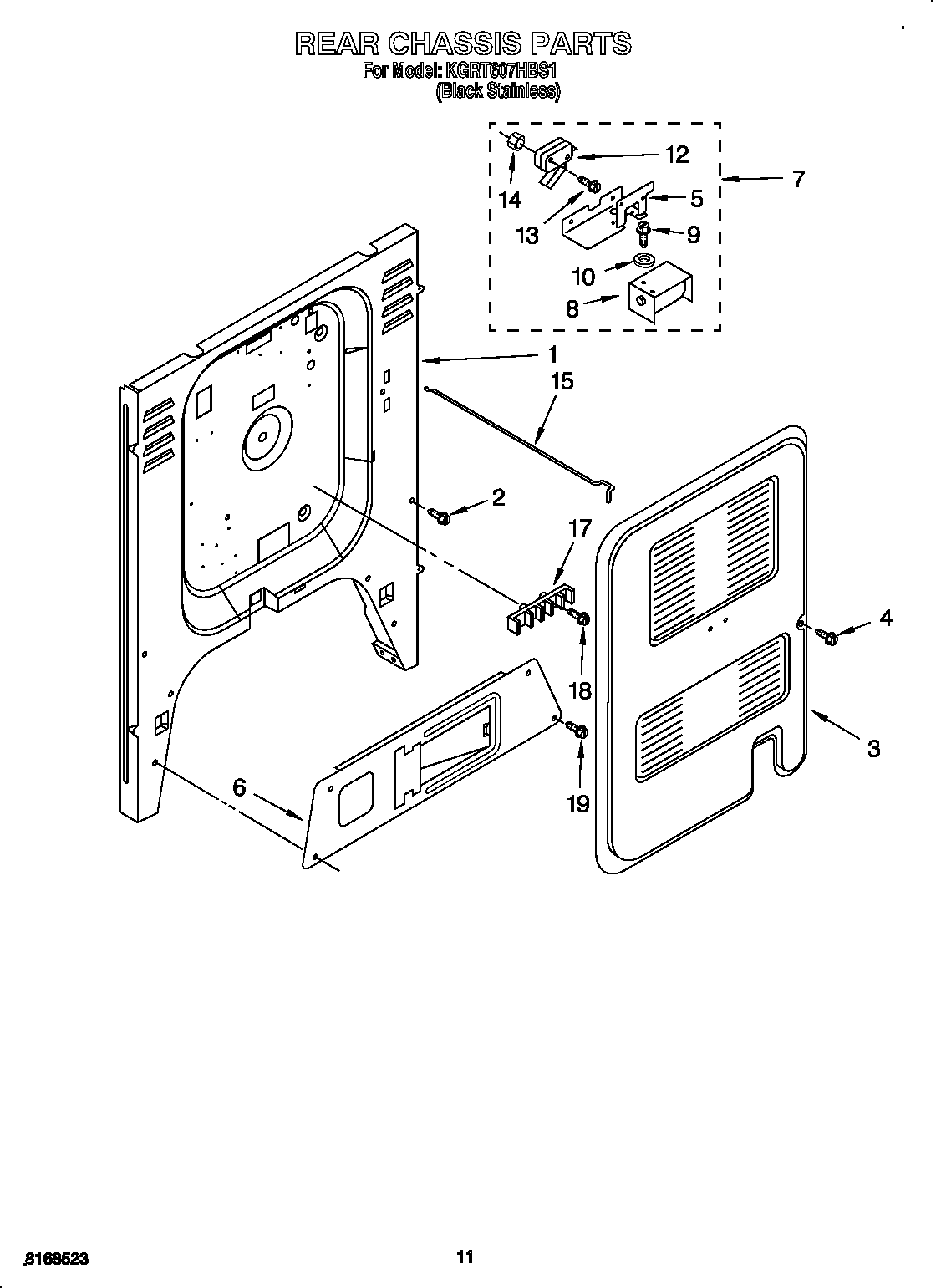Rear chassis