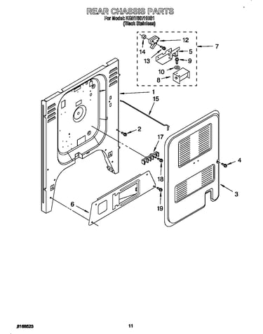 Rear chassis