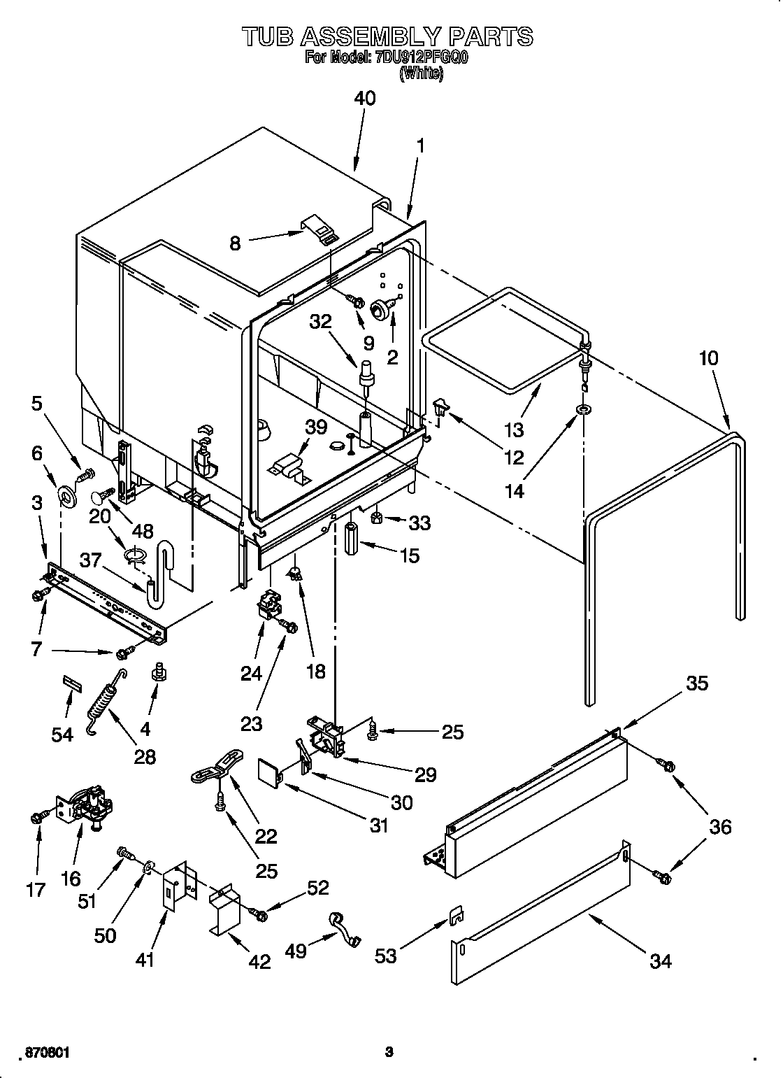 Tub assembly