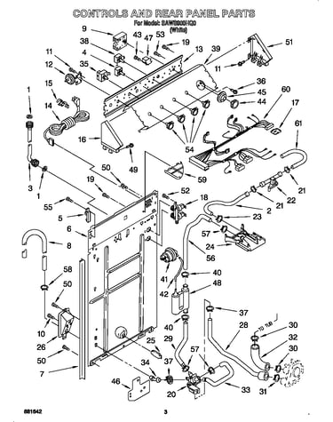 Controls and rear panel