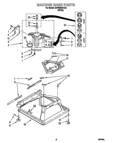 Machine base