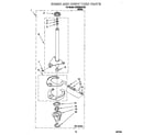 Kirkland SAWS900HQ0 brake and drive tube diagram