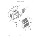 Whirlpool RA123G0 cabinet diagram