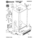 Bauknecht 3XKGN7050F01 cabinet diagram