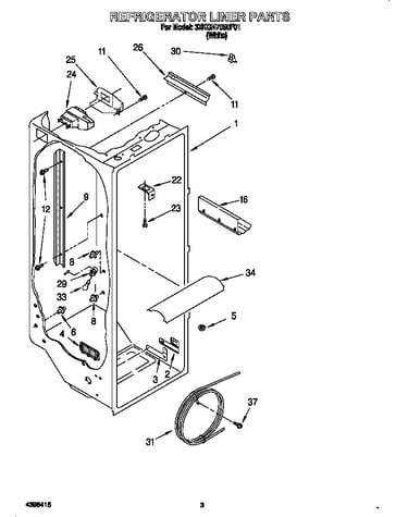 Refrigerator liner